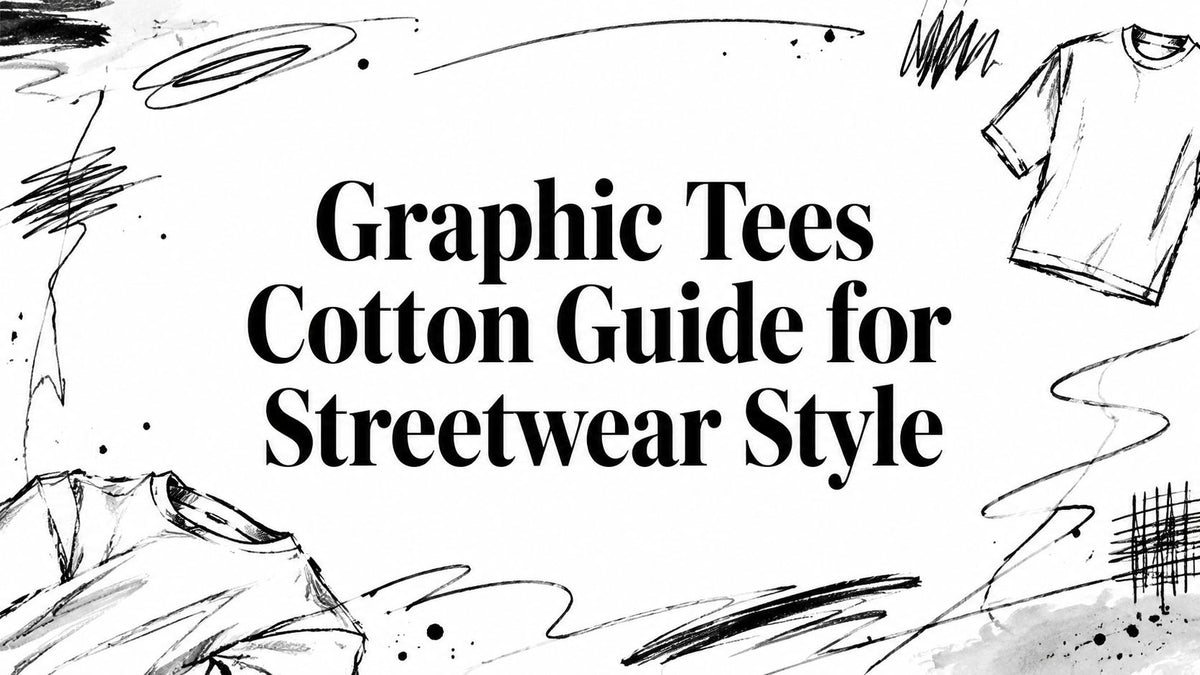 Graphic Tees Cotton Guide for Streetwear Style