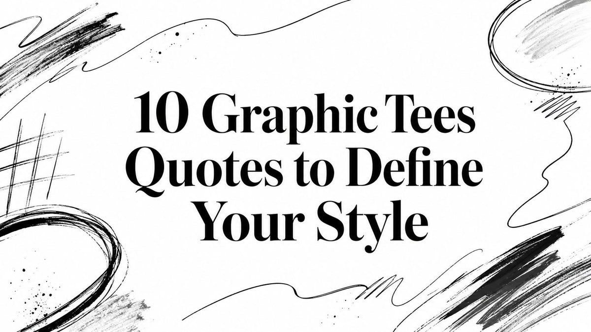 10 Graphic Tees Quotes to Define Your Style