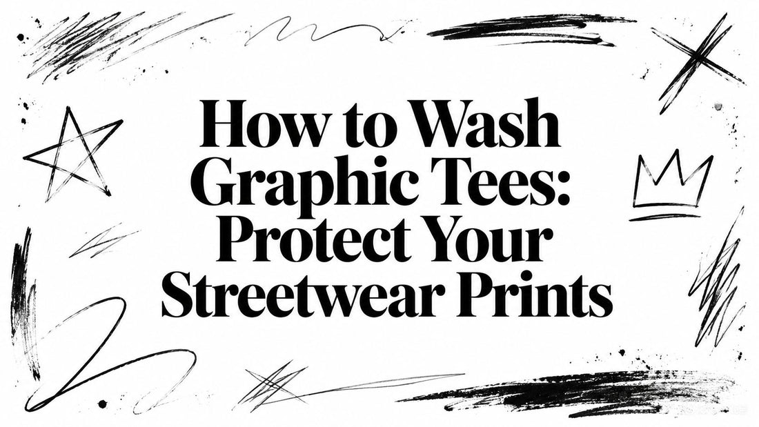 How to Wash Graphic Tees: Protect Your Streetwear Prints