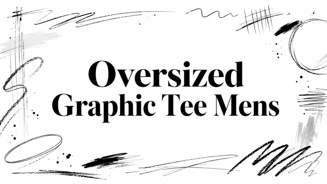 Oversized Graphic Tee Mens
