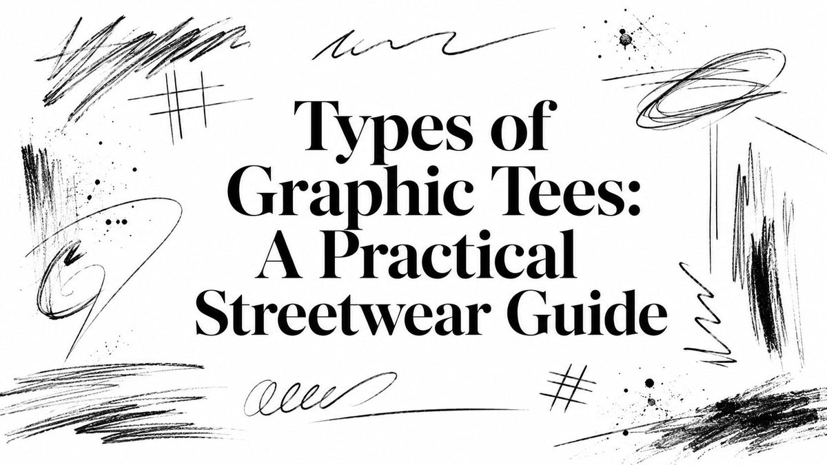 Types of Graphic Tees: A Practical Streetwear Guide