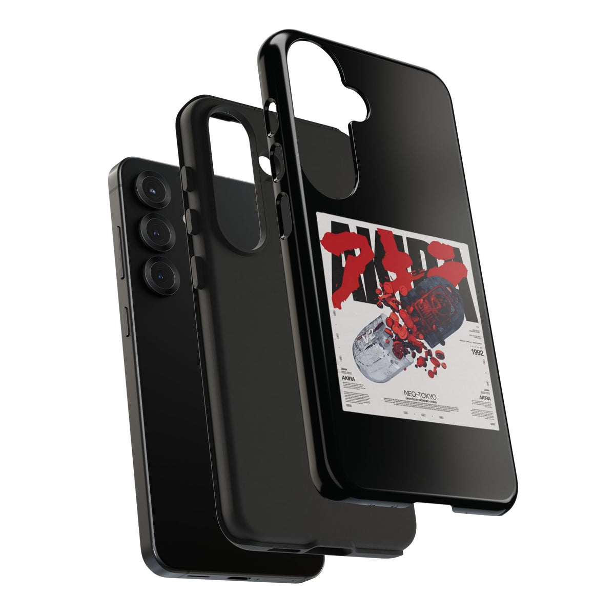 Tough Phone Case With A Neo Tokyo Design