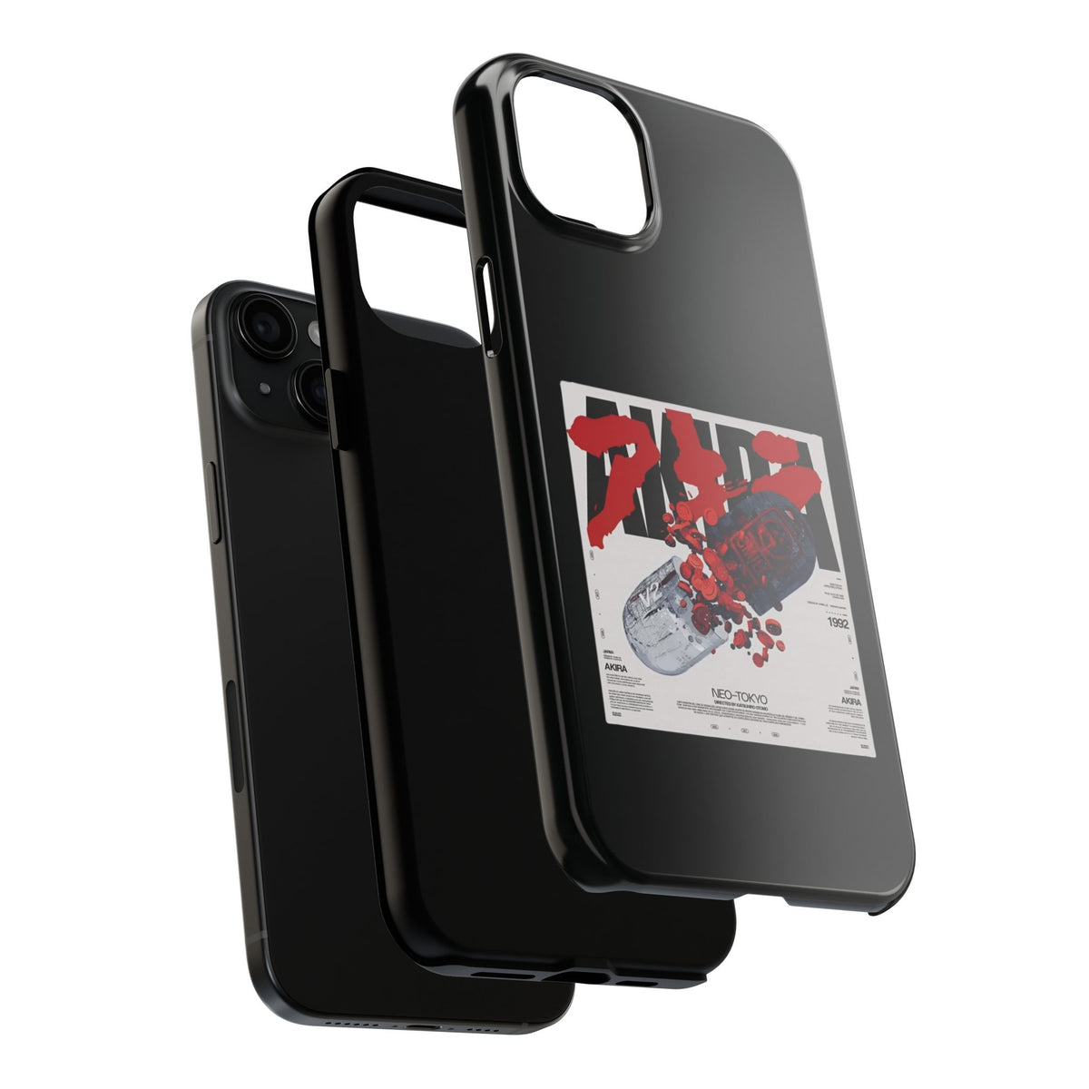 Tough Phone Case With A Neo Tokyo Design