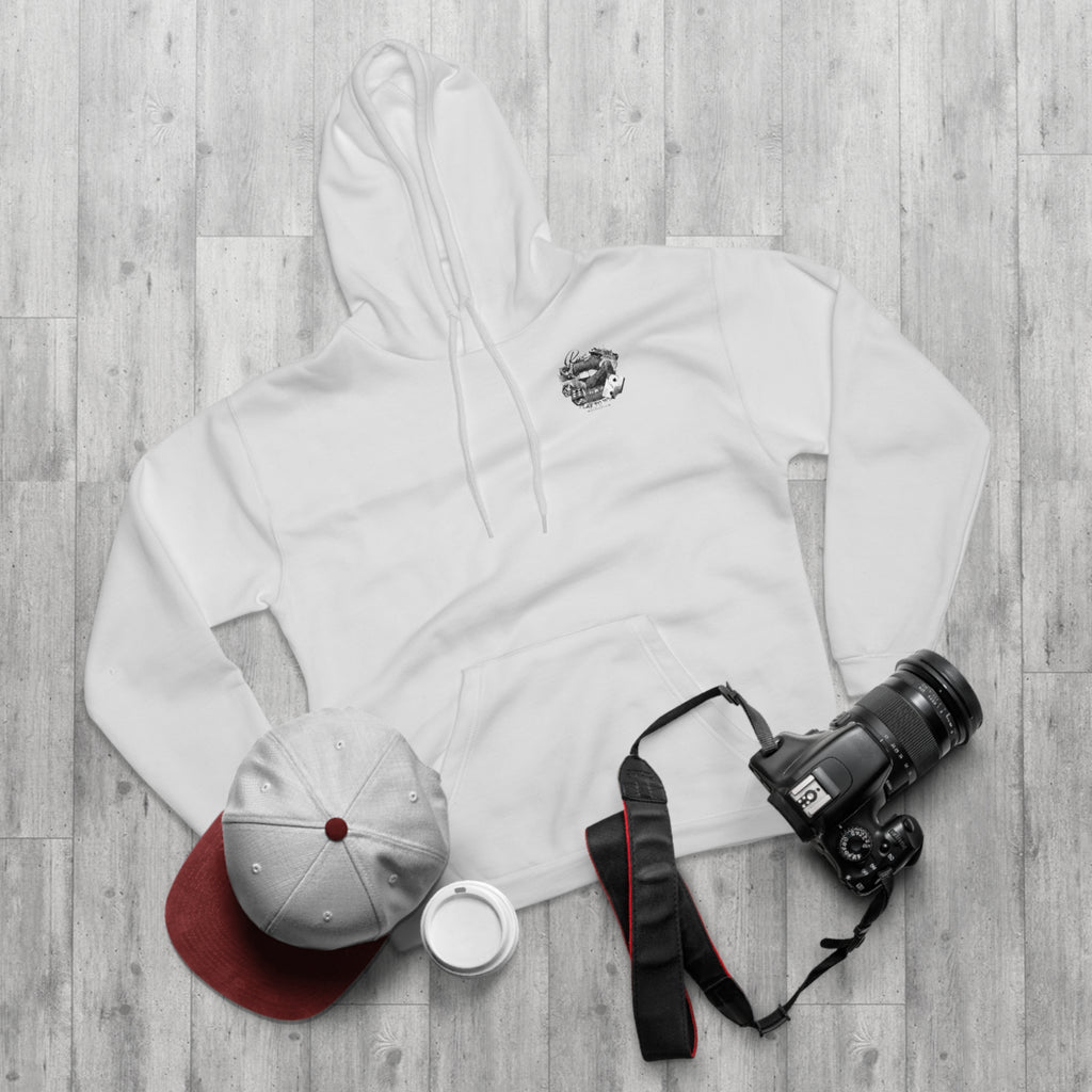 Rise To Win Hoodie — Vintage Poker Lips Graphic Pullover