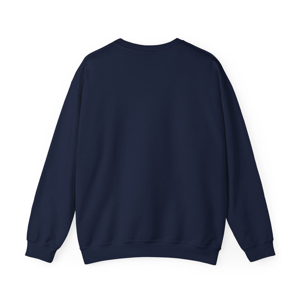 Poker Suit Crewneck Sweatshirt — Minimal Card Suits Chest Design