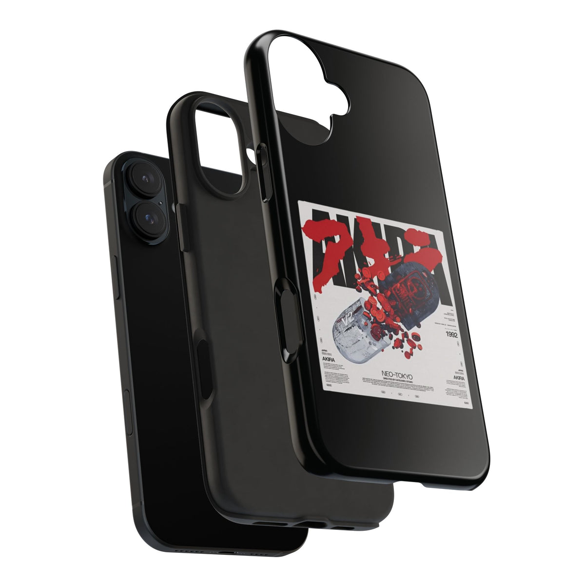 Tough Phone Case With A Neo Tokyo Design