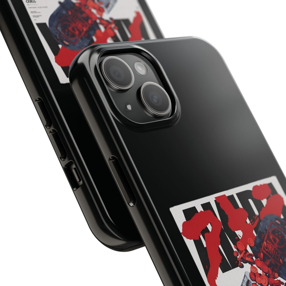 Tough Phone Case With A Neo Tokyo Design