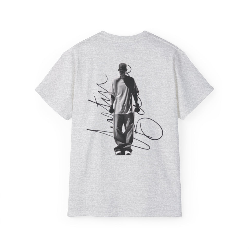 Silhouette Tee — Justin Bieber Graphic