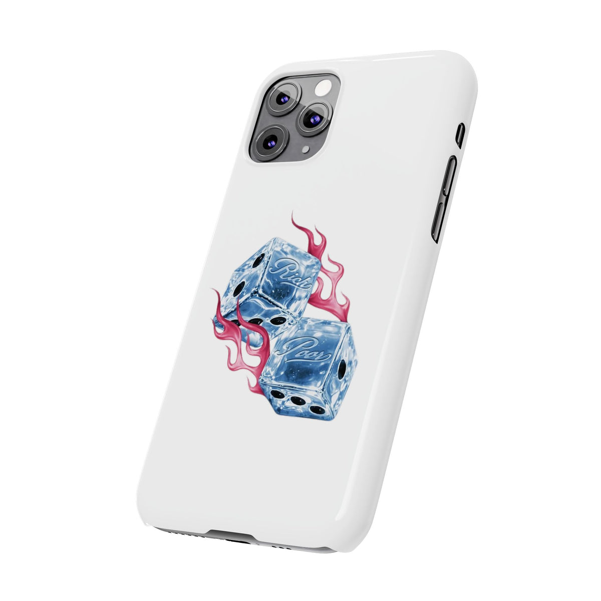 Flying Dice Phone Case