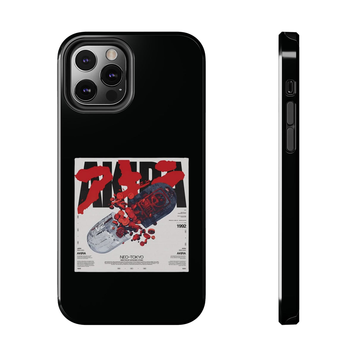 Tough Phone Case With A Neo Tokyo Design