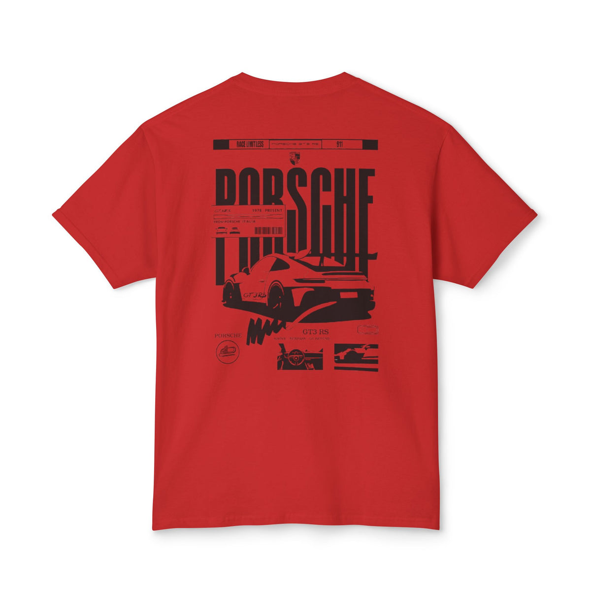 Porsche Graphic T-Shirt Design