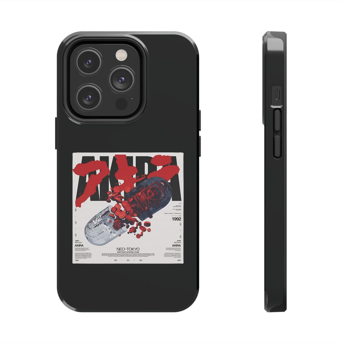 Tough Phone Case With A Neo Tokyo Design