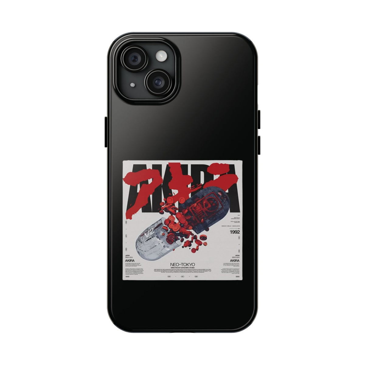 Tough Phone Case With A Neo Tokyo Design