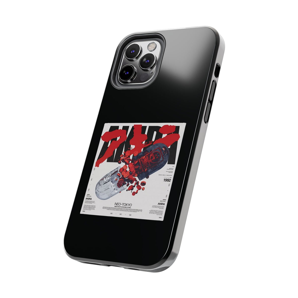 Tough Phone Case With A Neo Tokyo Design