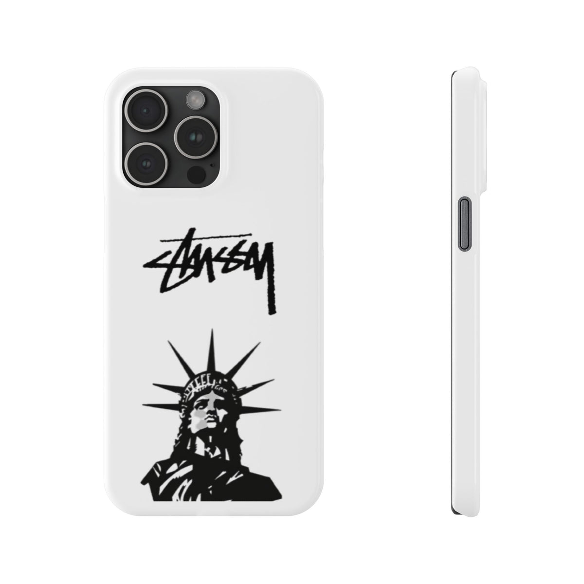 Slim Phone Case Statue of Liberty Graphic
