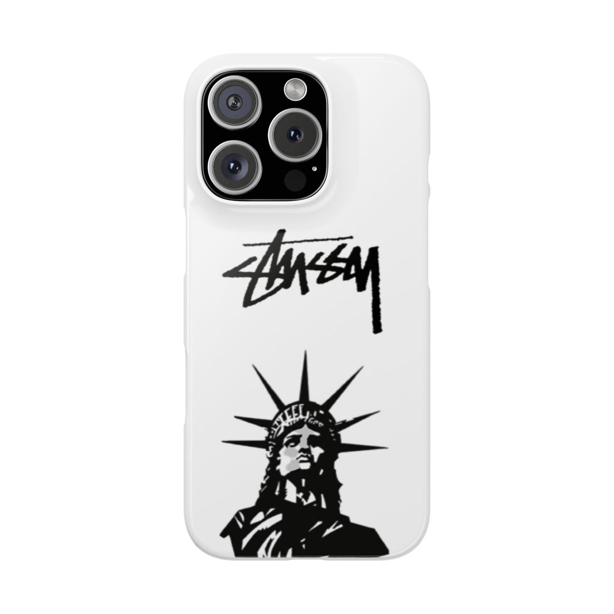 Slim Phone Case Statue of Liberty Graphic