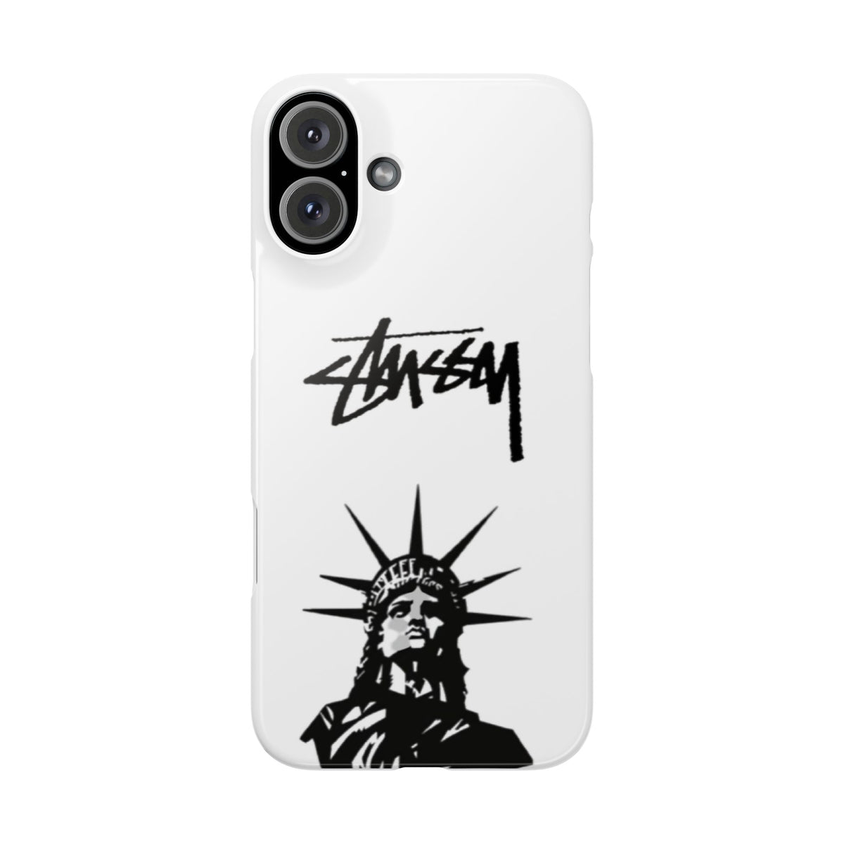 Slim Phone Case Statue of Liberty Graphic