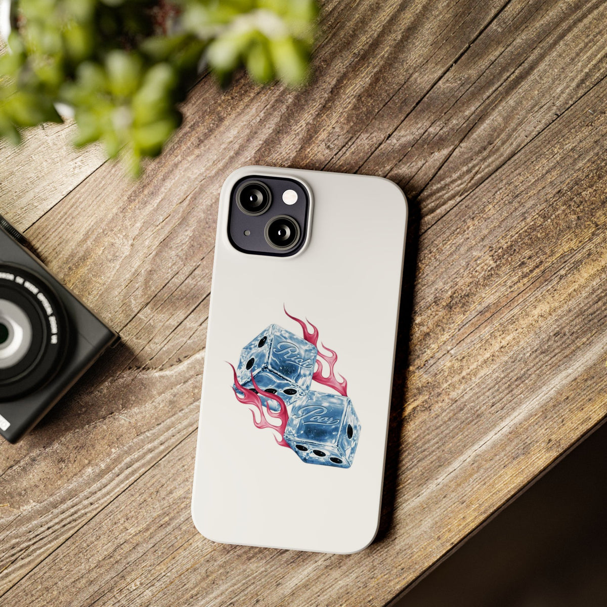 Flying Dice Phone Case