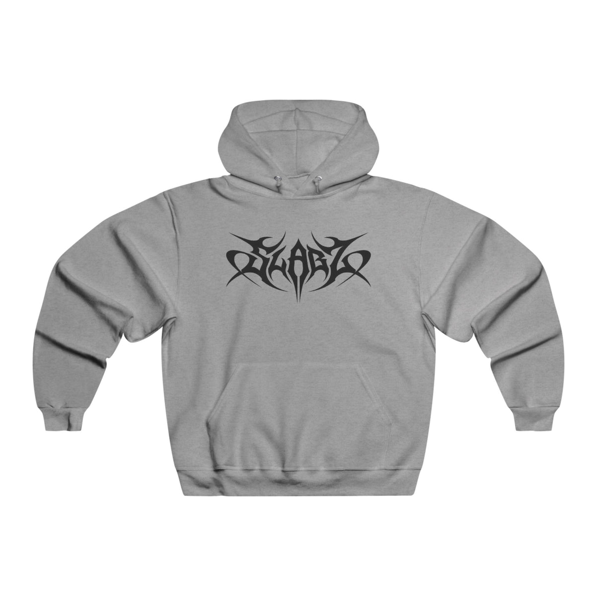 Tribal Star Hoodie — Gothic Black Graphic Hooded Sweatshirt