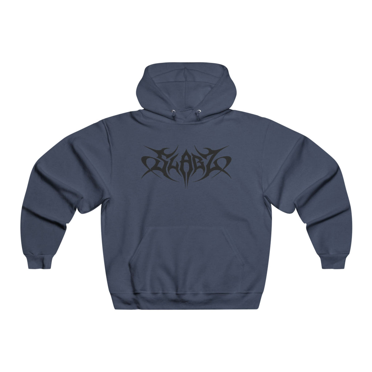 Tribal Star Hoodie — Gothic Black Graphic Hooded Sweatshirt