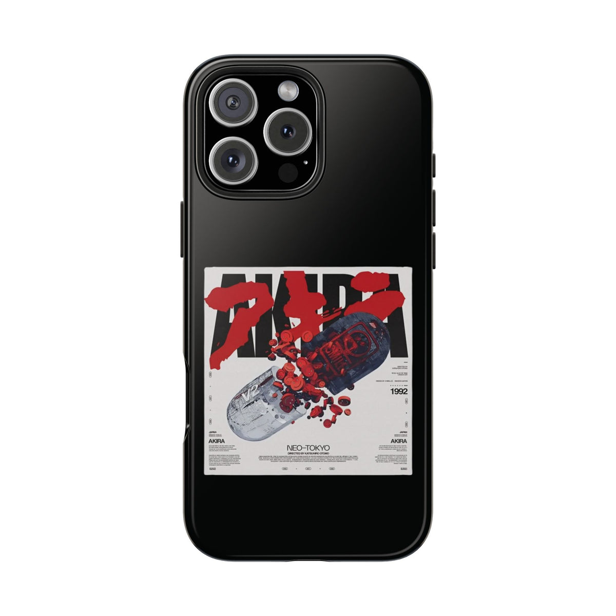 Tough Phone Case With A Neo Tokyo Design