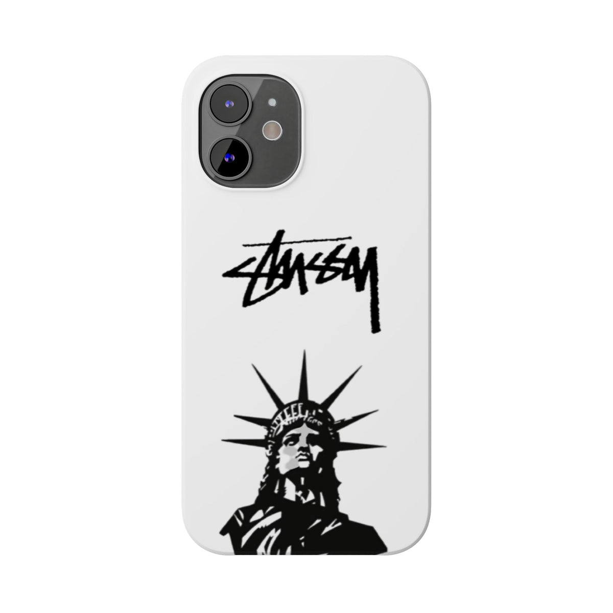 Slim Phone Case Statue of Liberty Graphic