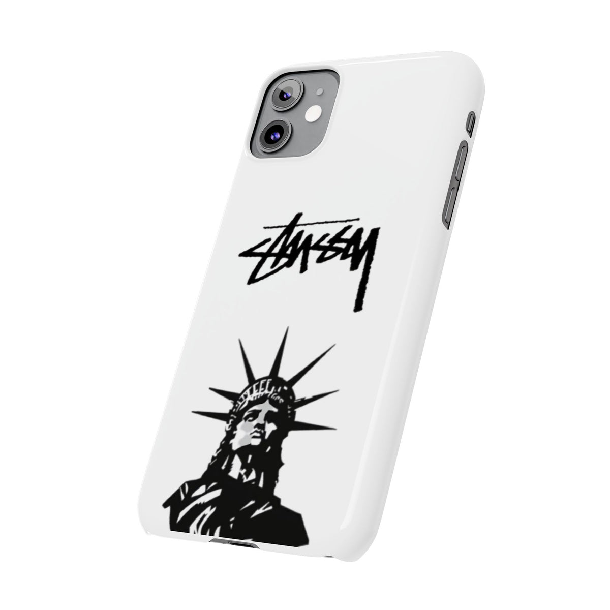Slim Phone Case Statue of Liberty Graphic