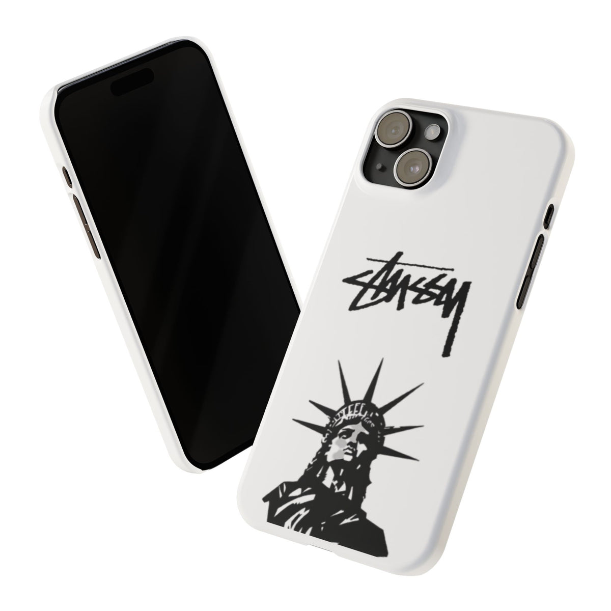 Slim Phone Case Statue of Liberty Graphic
