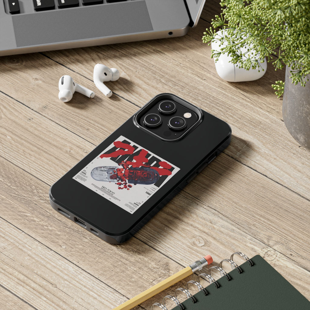 Tough Phone Case With A Neo Tokyo Design