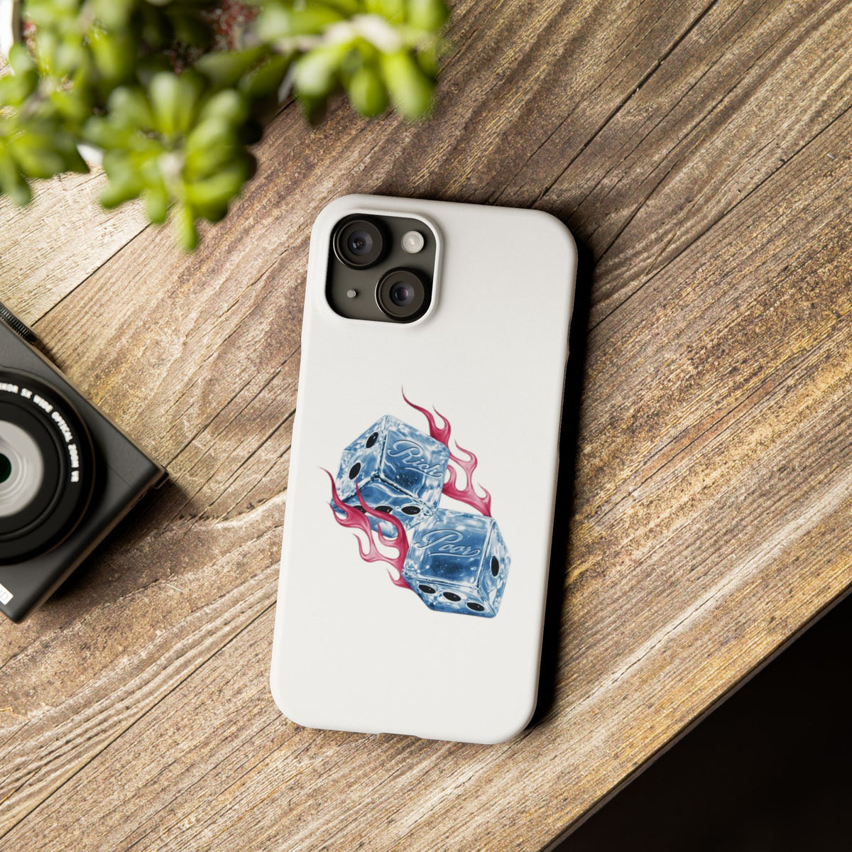 Flying Dice Phone Case