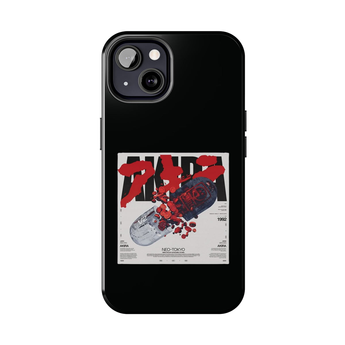 Tough Phone Case With A Neo Tokyo Design