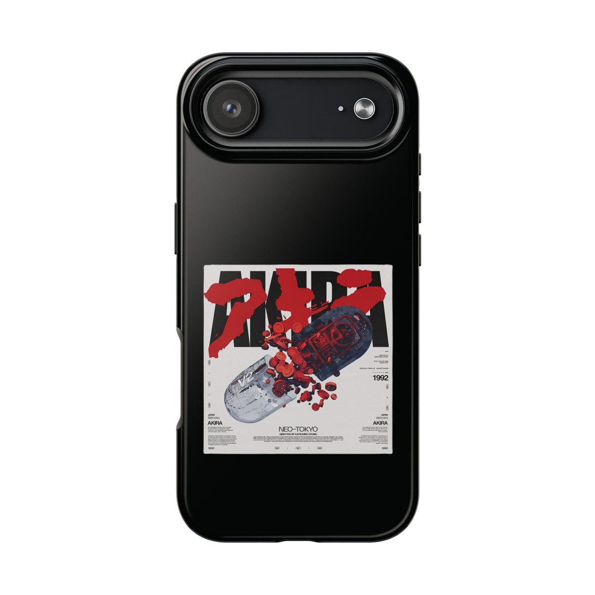 Tough Phone Case With A Neo Tokyo Design
