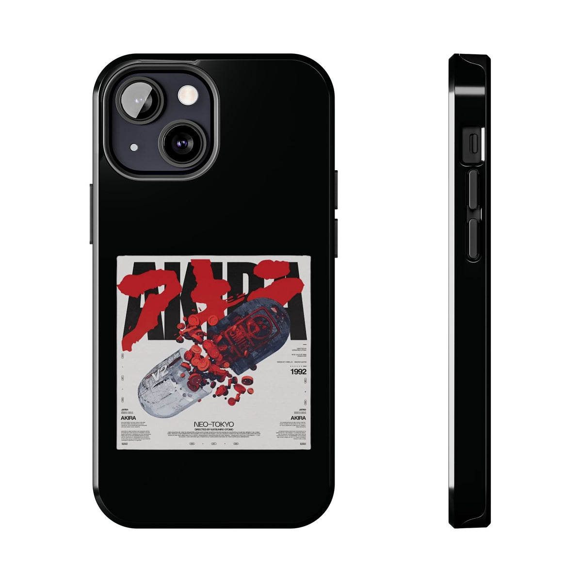 Tough Phone Case With A Neo Tokyo Design