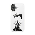Slim Phone Case Statue of Liberty Graphic