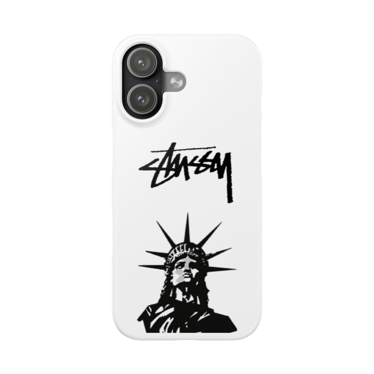 Slim Phone Case Statue of Liberty Graphic