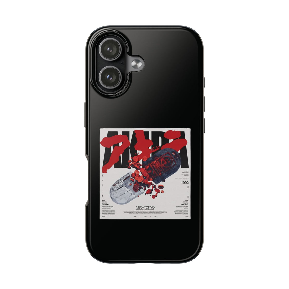 Tough Phone Case With A Neo Tokyo Design
