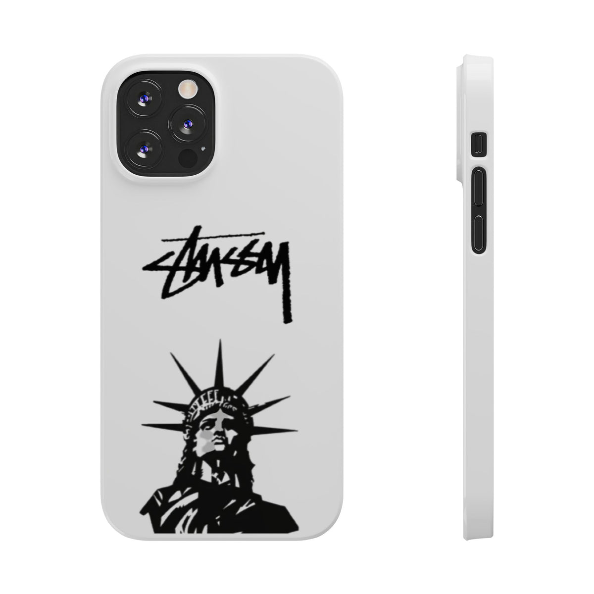Slim Phone Case Statue of Liberty Graphic