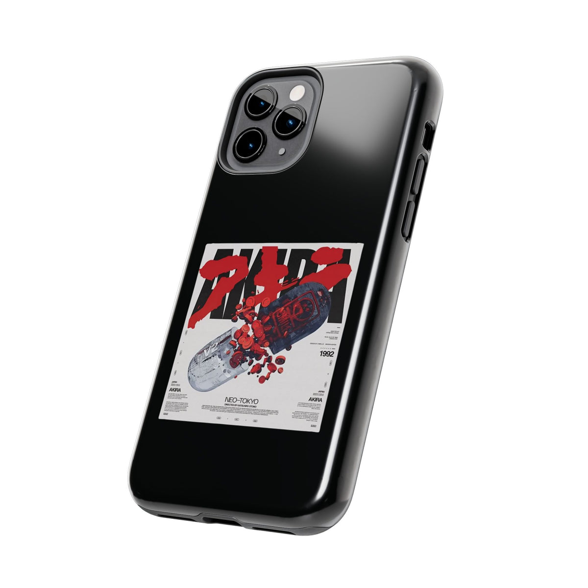 Tough Phone Case With A Neo Tokyo Design