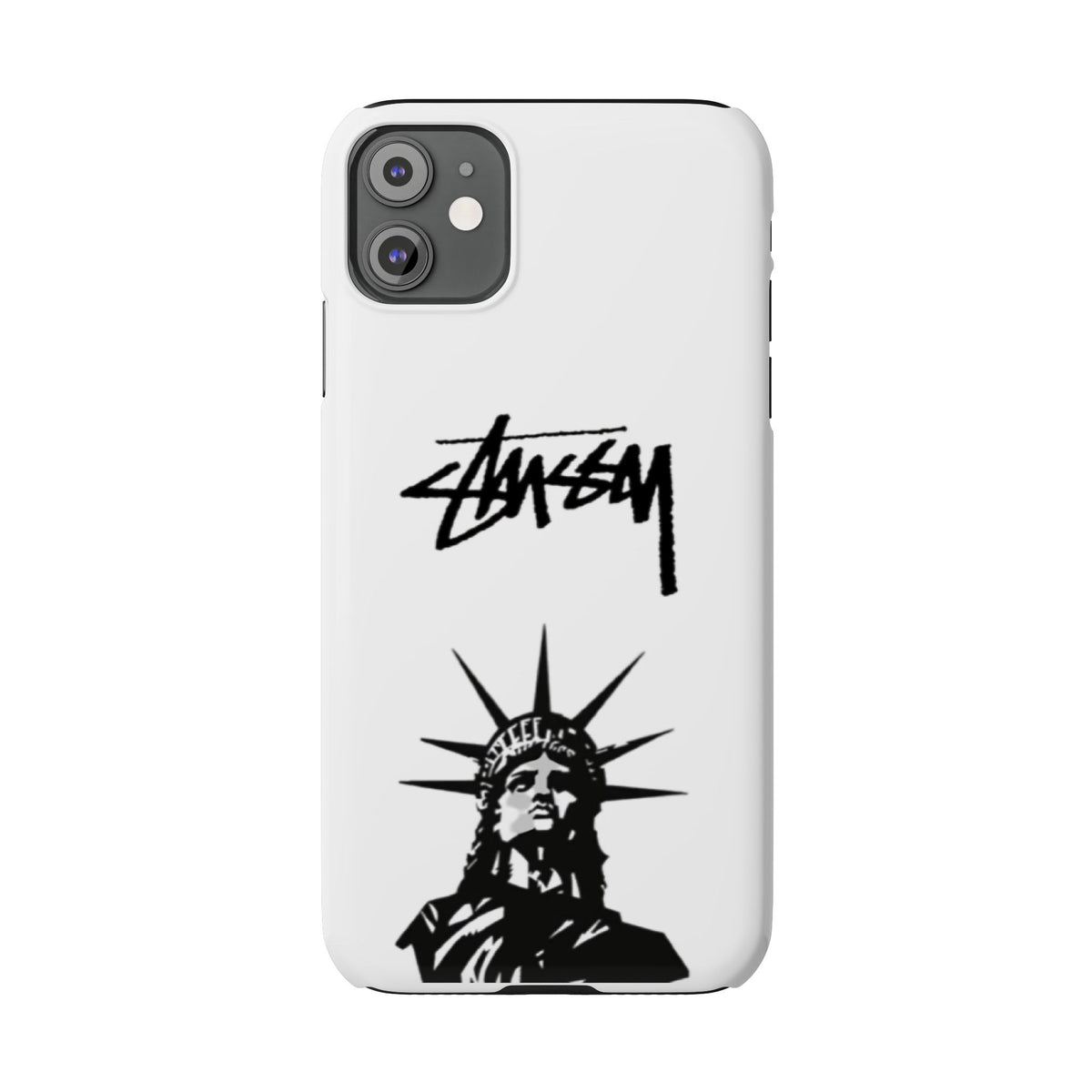 Slim Phone Case Statue of Liberty Graphic