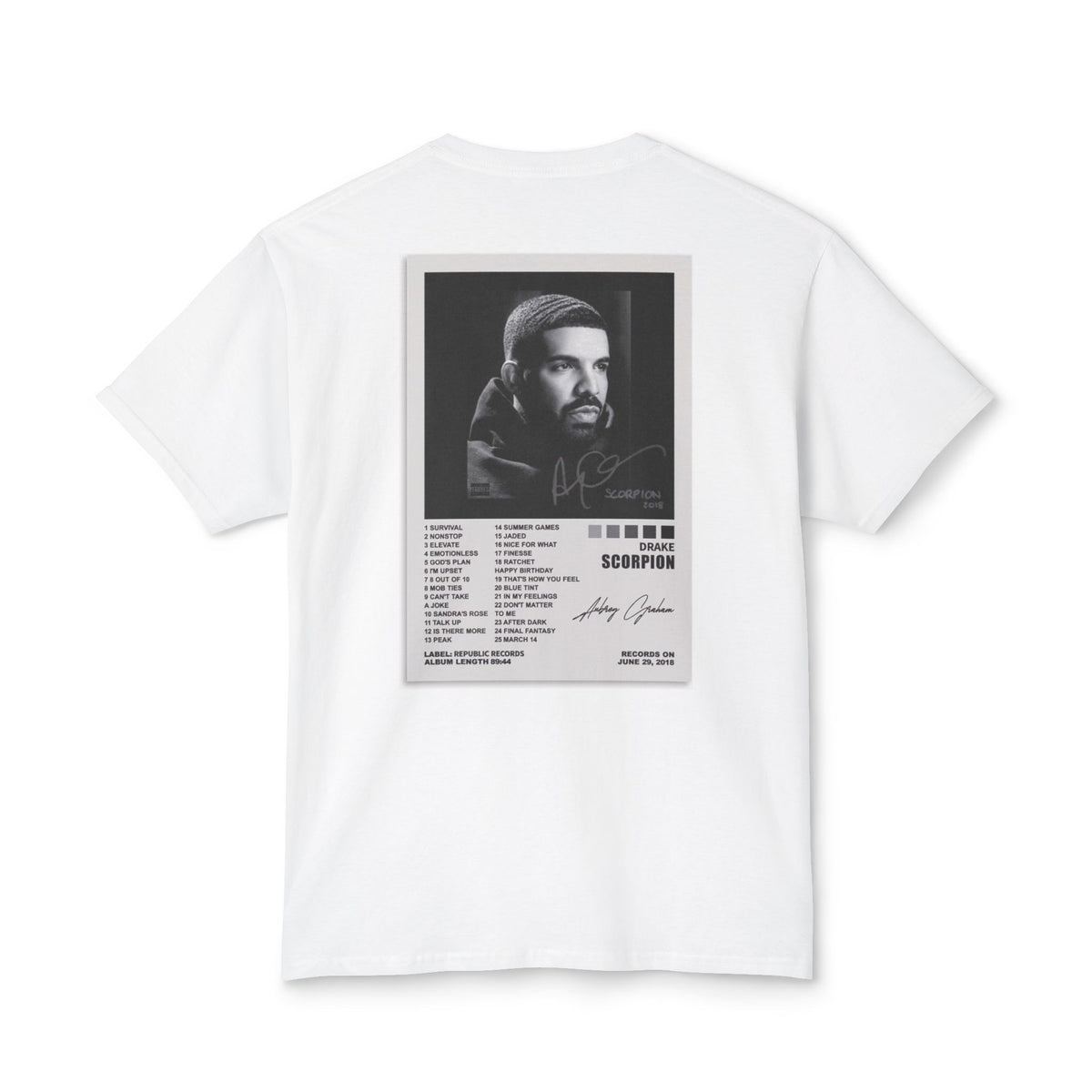 Drake Scorpion Tour Photo T-Shirt