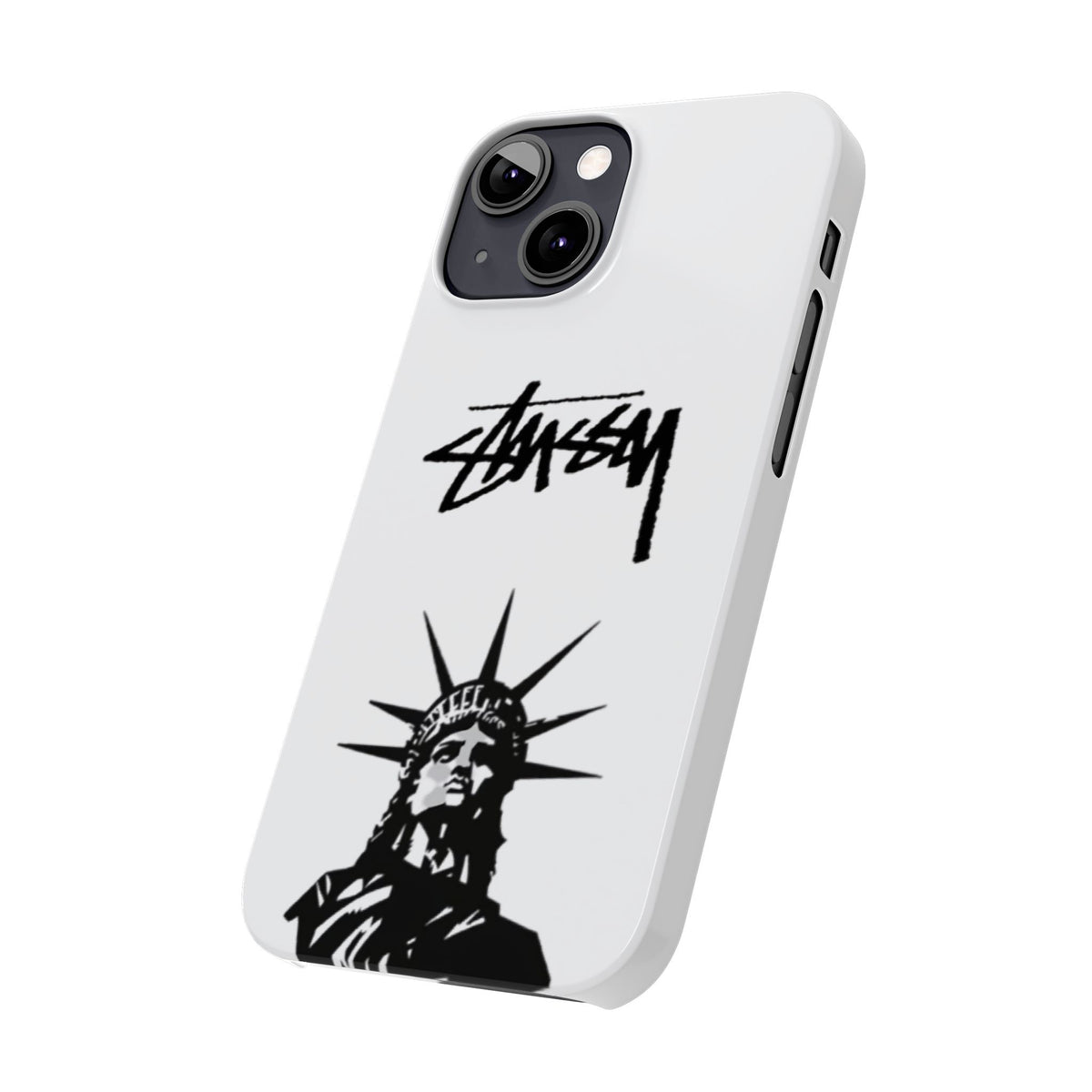 Slim Phone Case Statue of Liberty Graphic