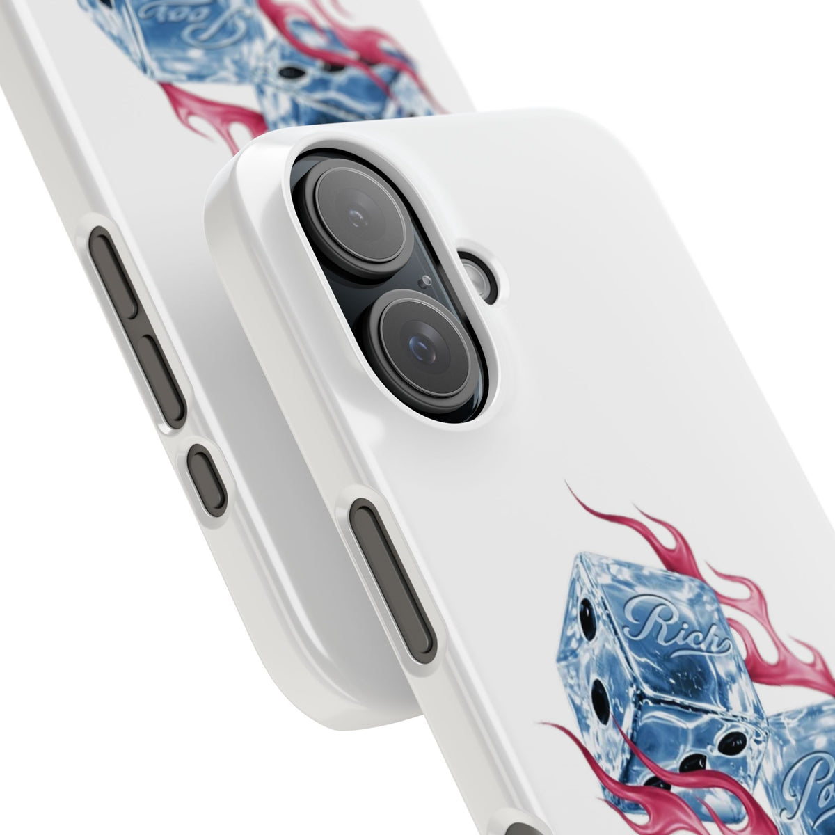Flying Dice Phone Case