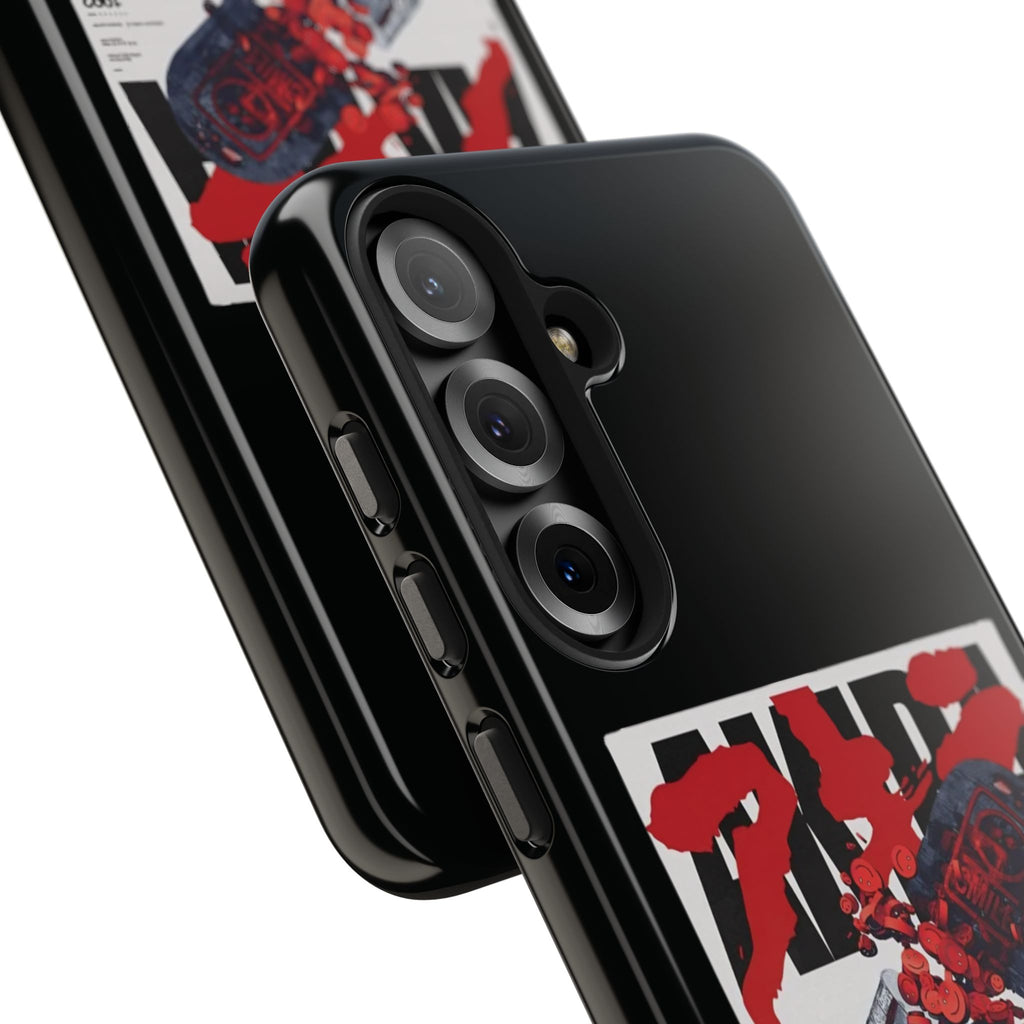 Tough Phone Case With A Neo Tokyo Design