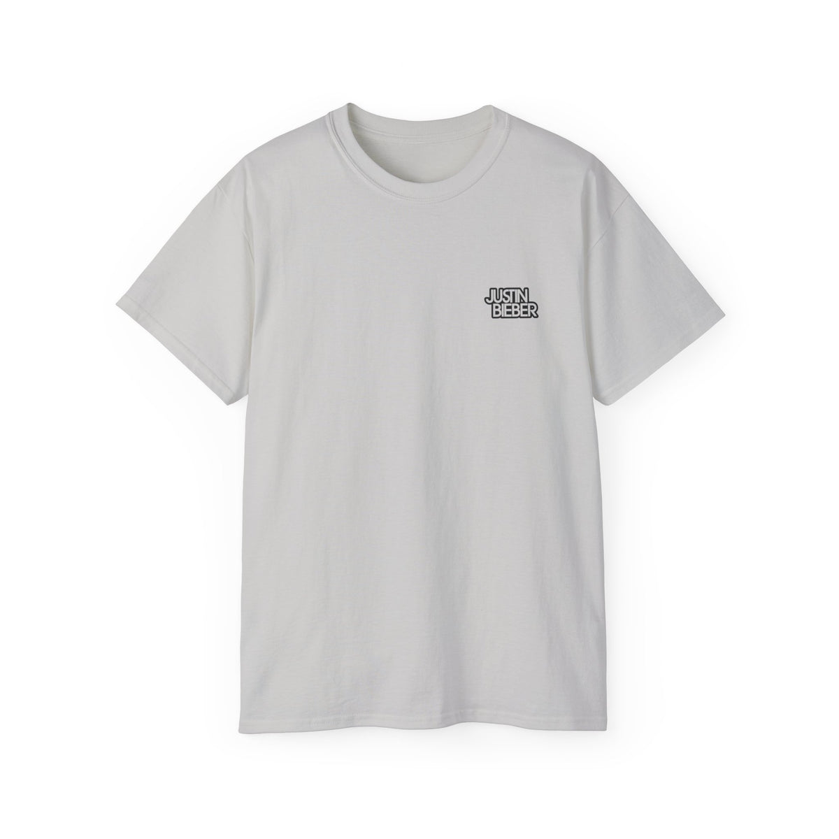Silhouette Tee — Justin Bieber Graphic
