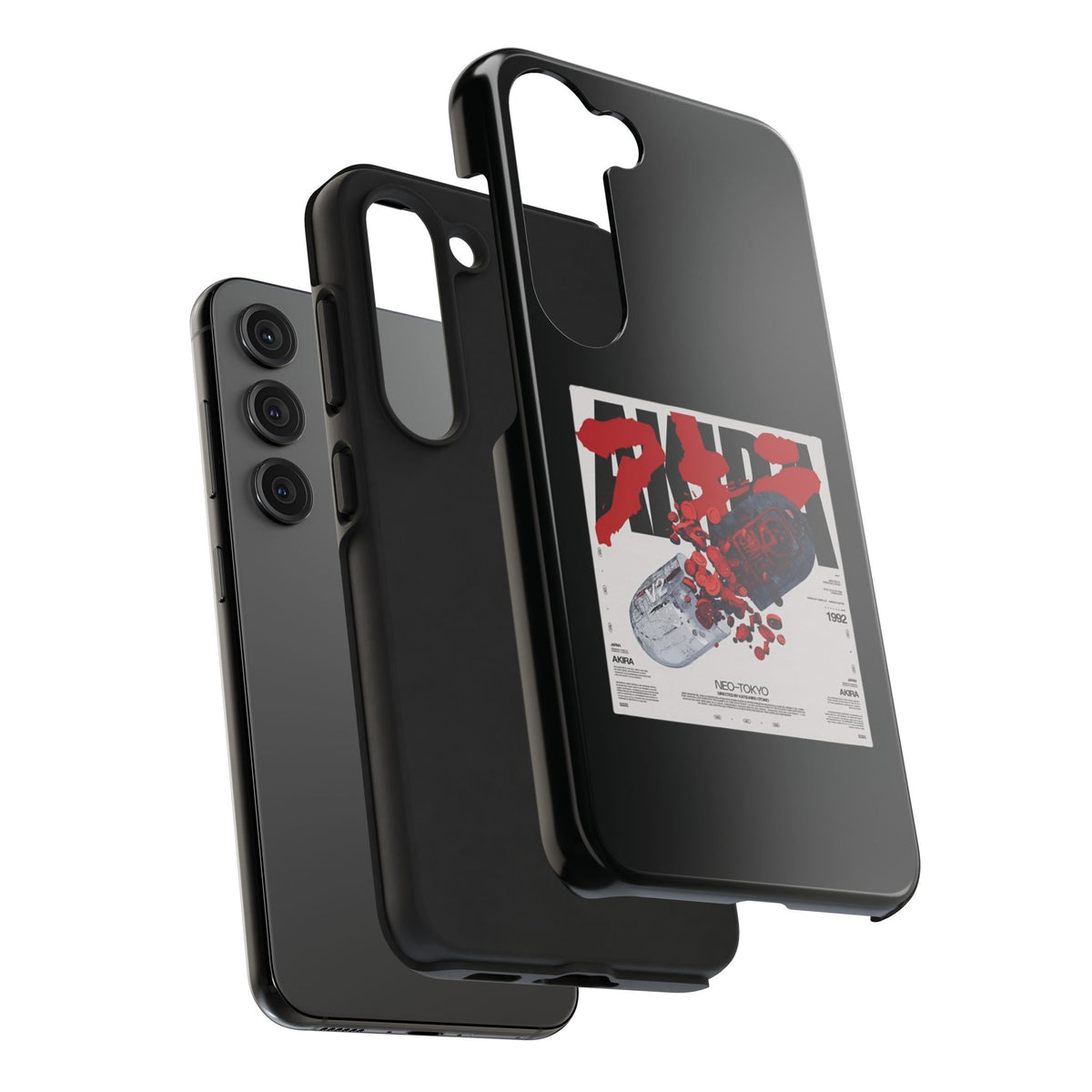 Tough Phone Case With A Neo Tokyo Design