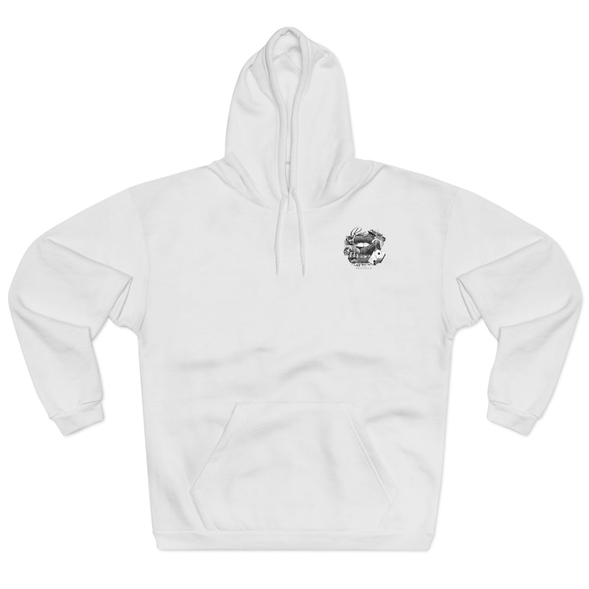 Rise To Win Hoodie — Vintage Poker Lips Graphic Pullover
