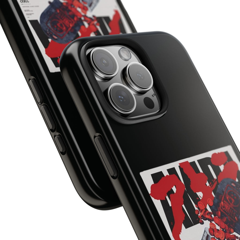 Tough Phone Case With A Neo Tokyo Design