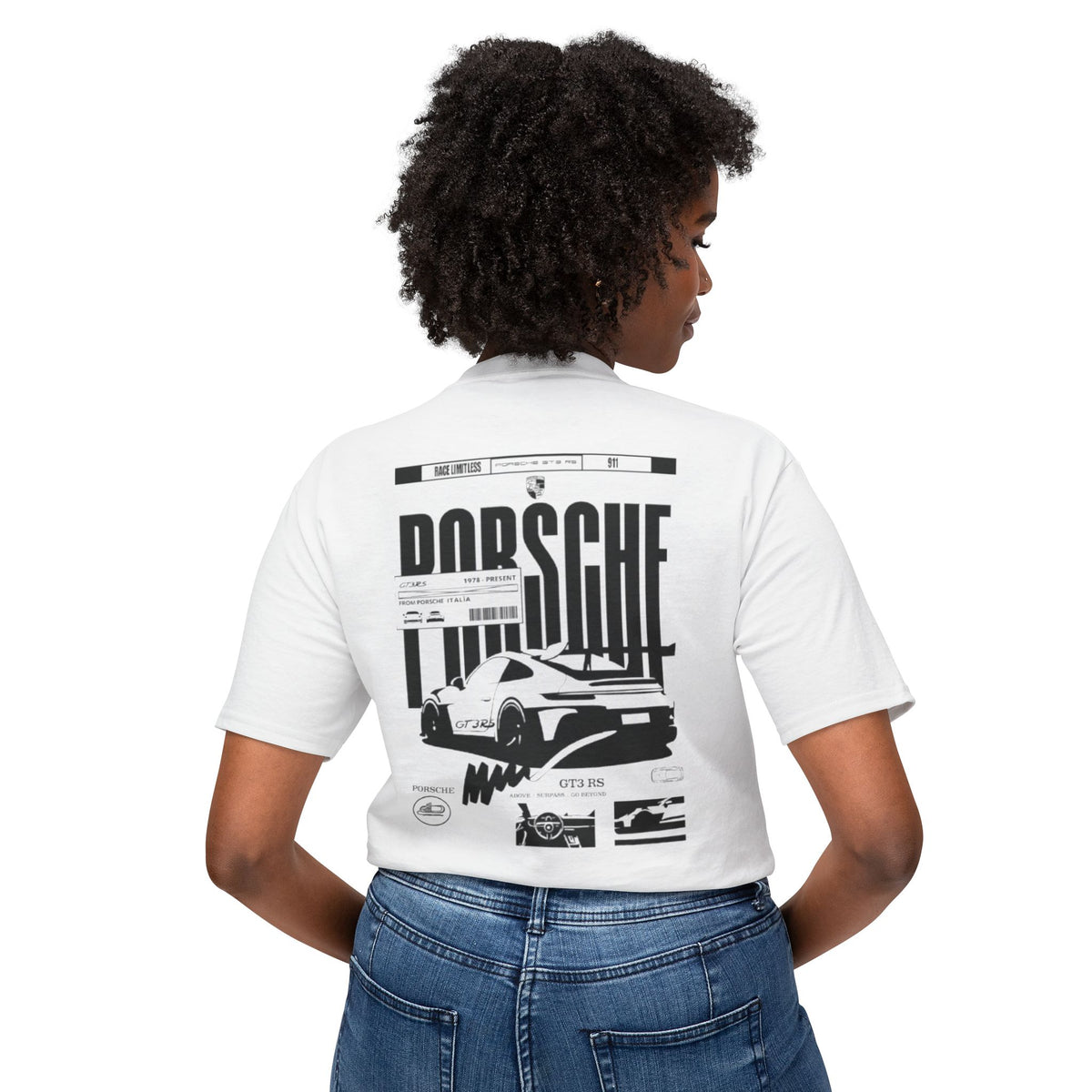 Porsche Graphic T-Shirt Design