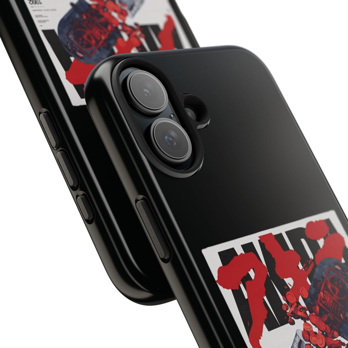 Tough Phone Case With A Neo Tokyo Design