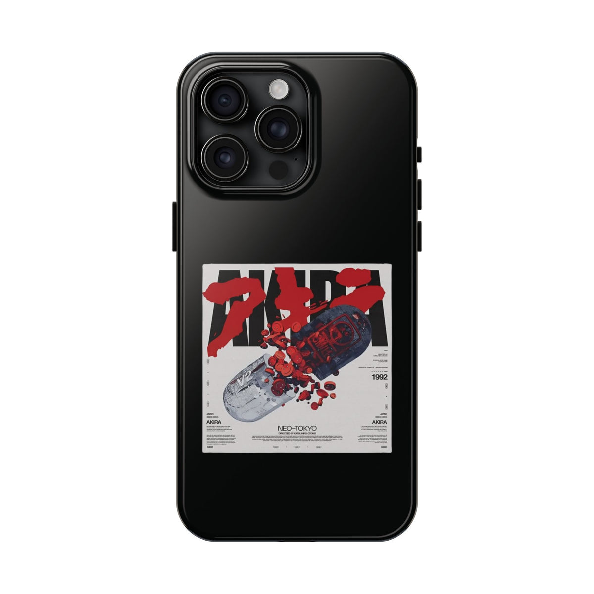 Tough Phone Case With A Neo Tokyo Design